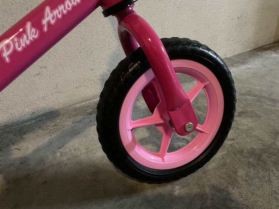 Bicicleta Criança Rosa Sem Pedais Chicco
