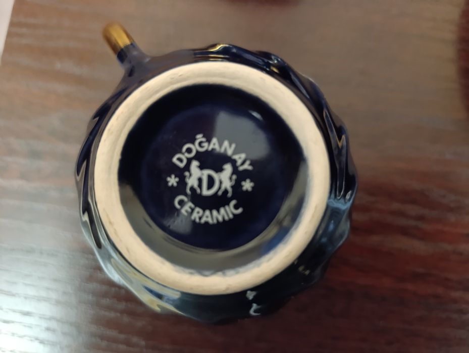 Кавовий  сервіз на 6 осіб, кобальт