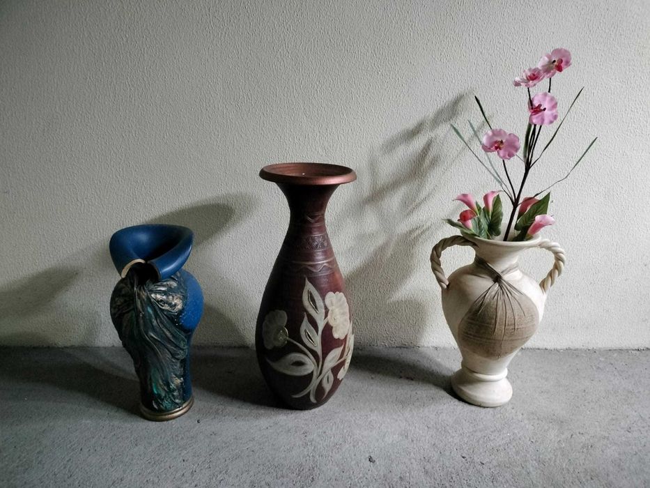 Jarrões de chão para enfeitar