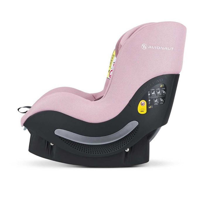 Fotelik samochodowy Avionaut AEROFIX AirFlow Pink do bazy obrotowej IQ