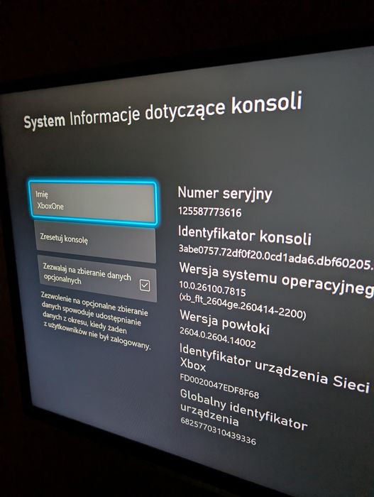 Xbox one S 500gb + Kinect