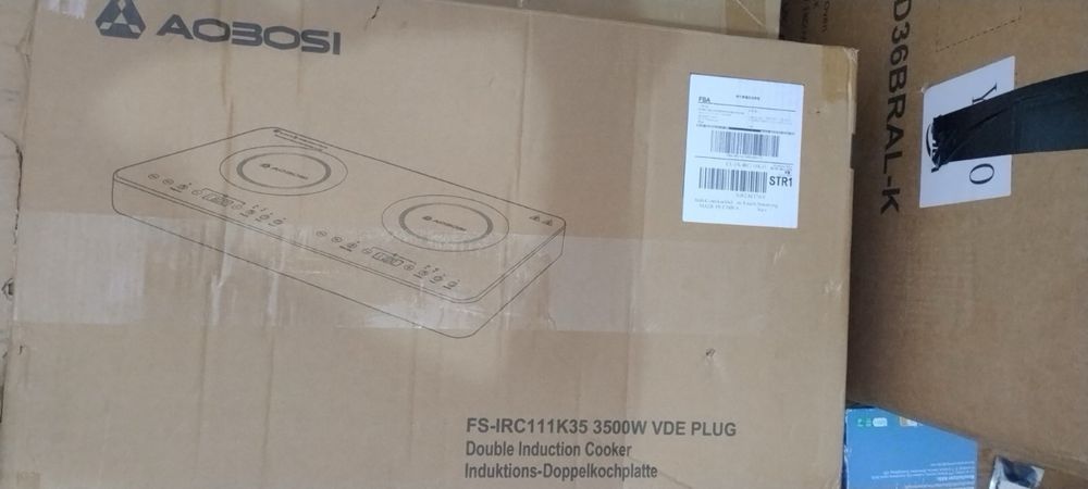 Індукційна варильна поверхня з 2 зонами  Aobosi