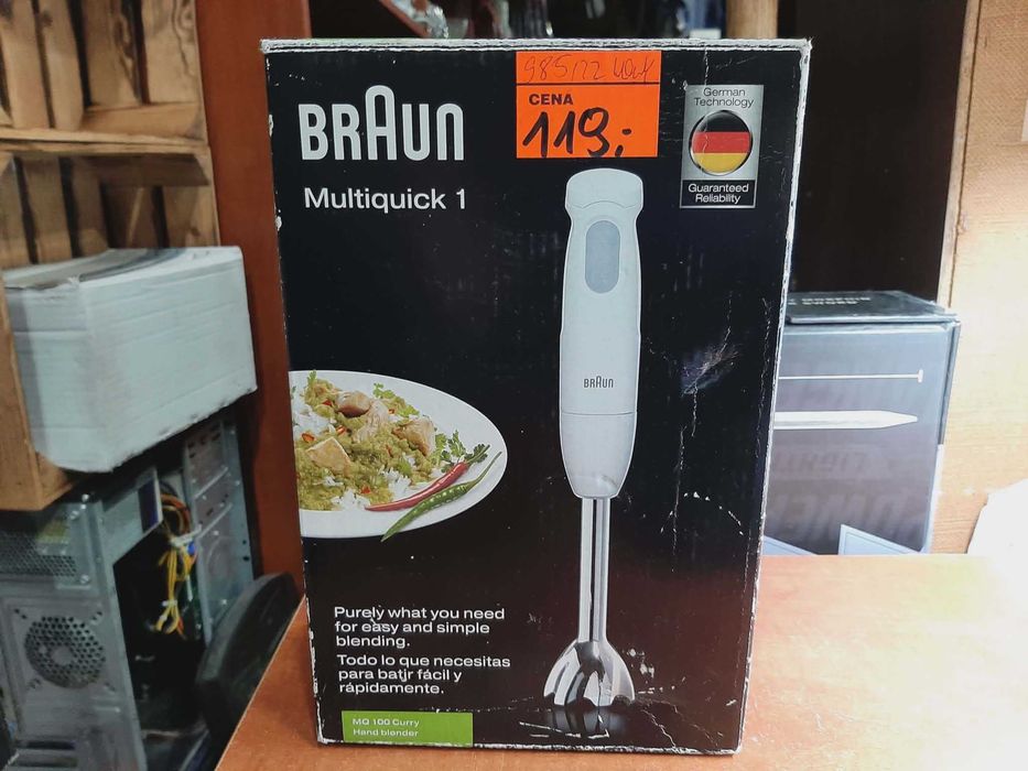 Blender  Ręczny Z Pojemnikiem BRAUN MQ100