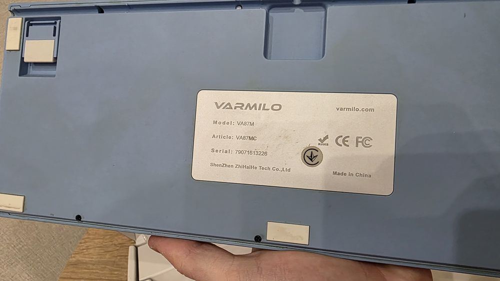 Varmilo VA87M Sea-melody C-blue