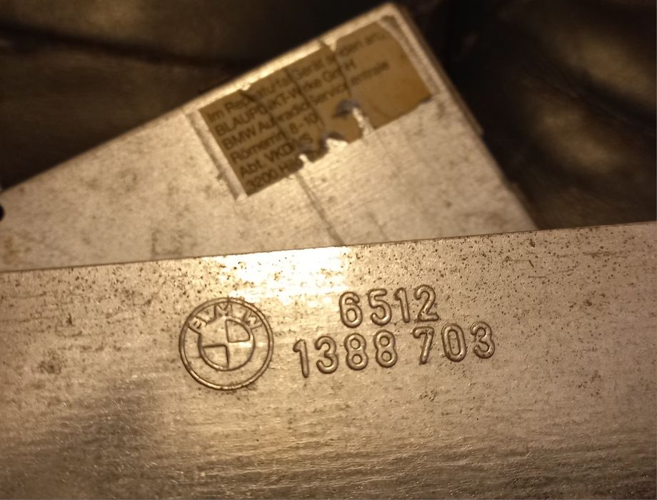 Radio Cassete K7 Clássico Bmw 850i E31 Original