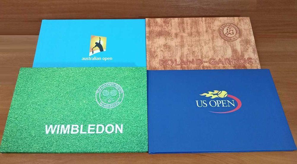 Фотоальбоми Australian Open, Roland Garros, Wimbledon and US Open