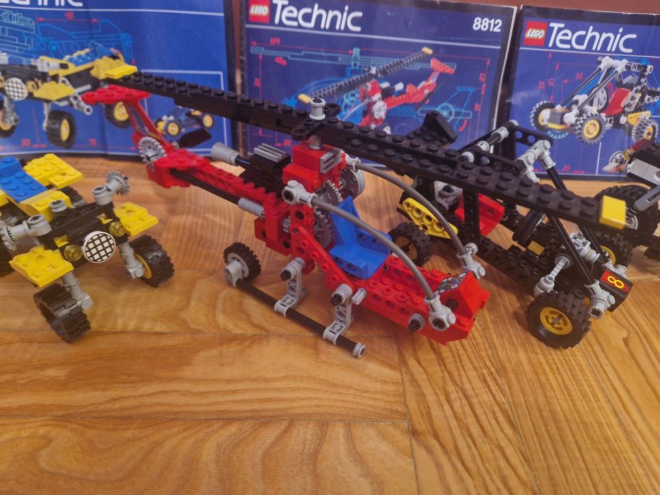 Lego technic pięć zestawów