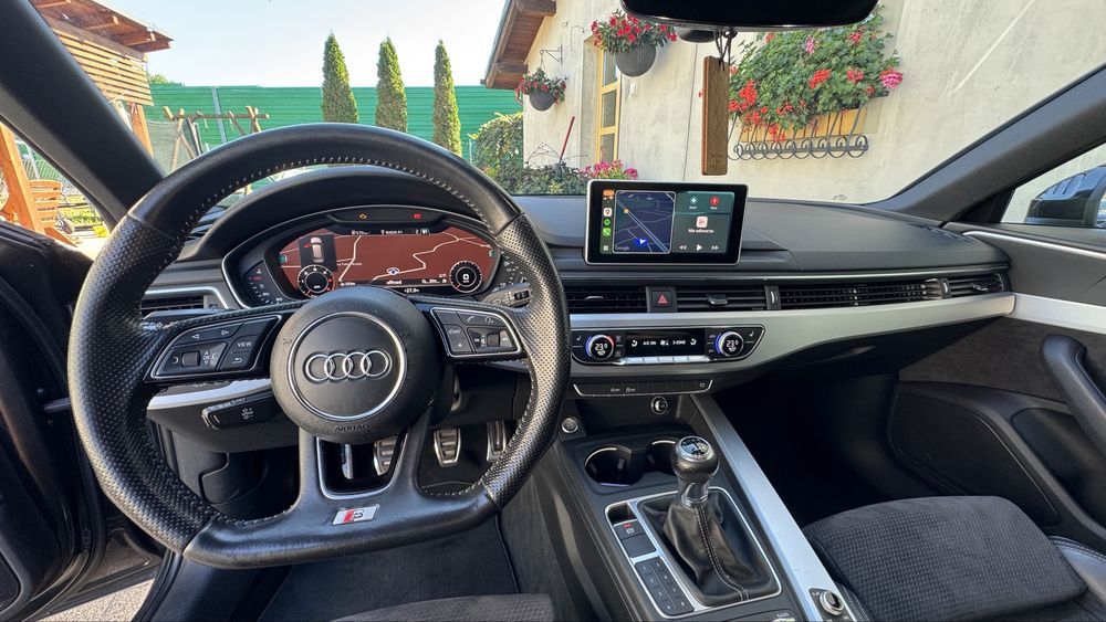 Audi A4 B9 2.0 TDI 150KM, virtual cockpit, sline, alcantara, full led