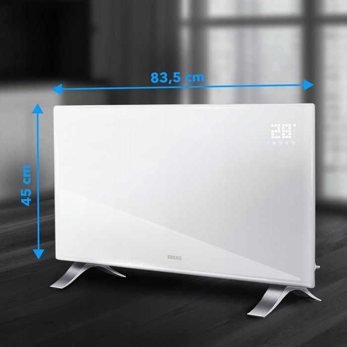 Grzejnik Elektryczny Szklany 2400w Energooszczędny Led+wifi Premium fv