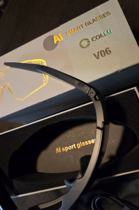 Okulary sportowe COLMI V06 AI Czarny