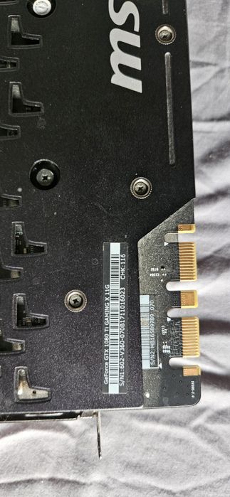 Karta graficzna MSI GeForce GTX 1080 Ti Gaming X 11 GB