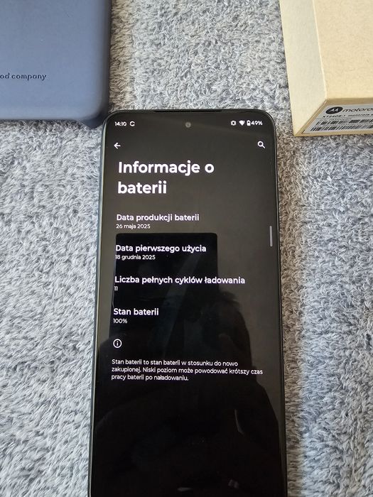 Motorola edge 50 neo  12/512GB gwarancja 2 lata