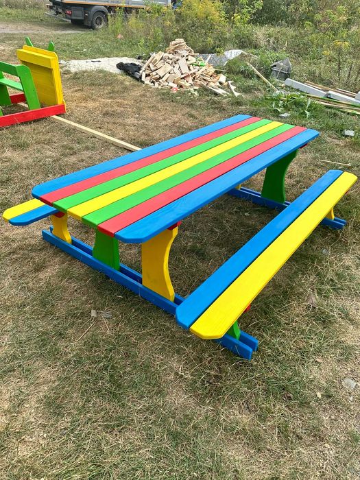 Дитячий столик з дерева!