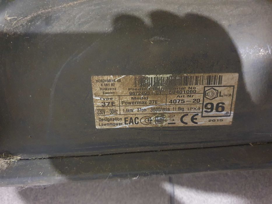 Kosiarka Gardena Husqvarna Powermax 37E