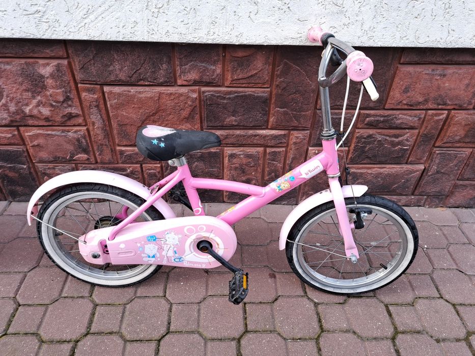 Rower 16" B'twin dla dziewczynki