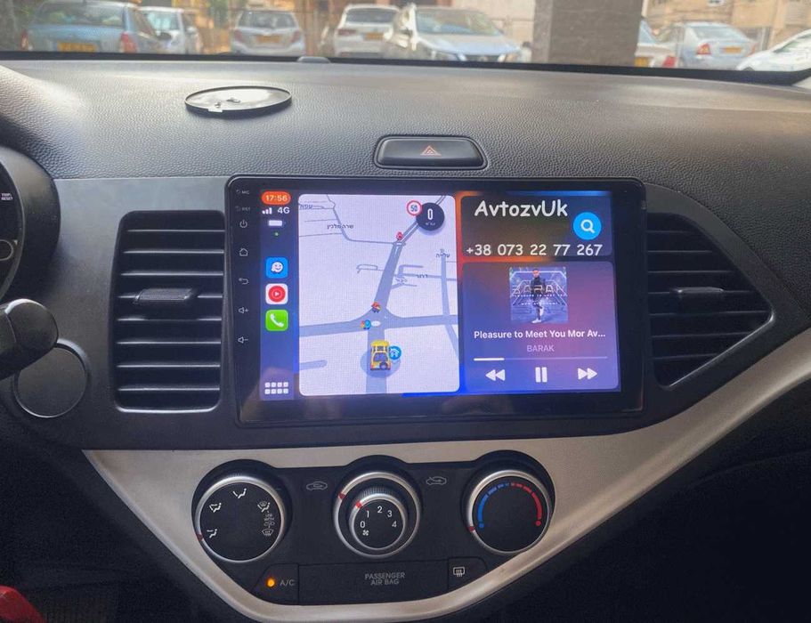 Магнітола SOUL Kia RAY MORNING Кіа MAGENTIS PICANTO CarPlay Андроїд 16