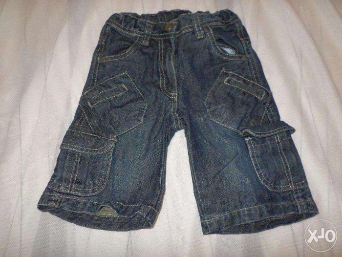 Calções em ganga, para menino