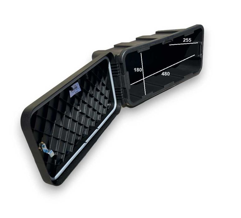 Skrzynka do przyczepki , przyczepy , busa - 550x255x310