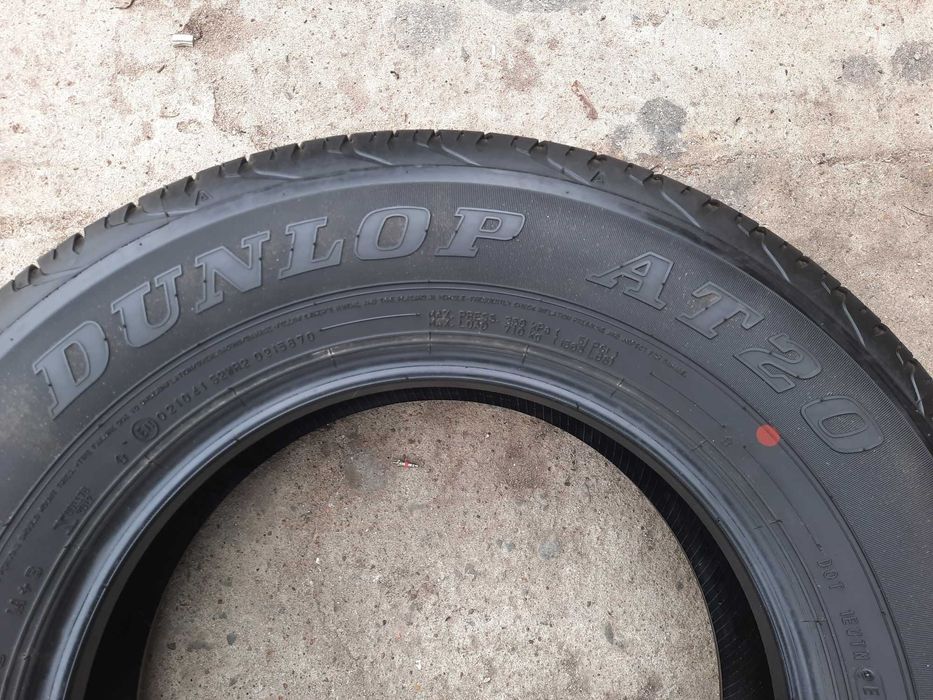 Opony letnie klasy premium DUNLOP 195/80/15 ok. 6 mm 2023 r.