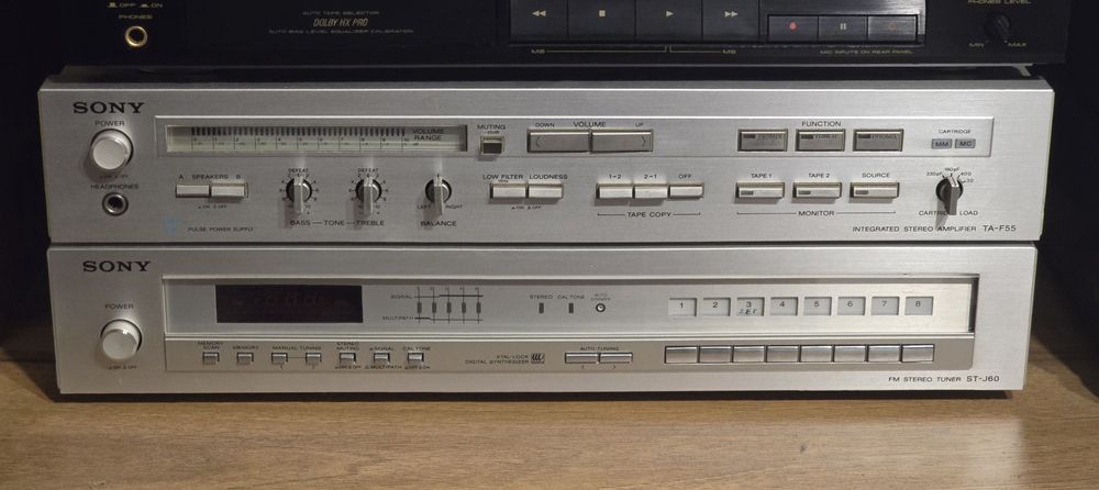 SONY wzmacniacz TA-F55 tuner ST-J60