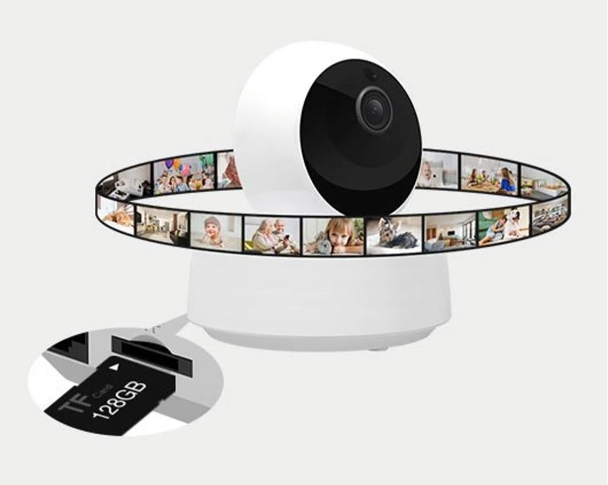 Camera Vigilancia  Sonoff Wifi 340o Full Hd 1080p Gk-200mp2-B