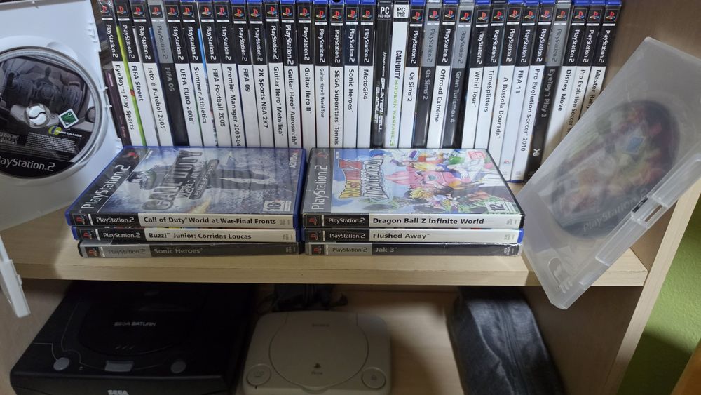 Lote Jogos PS2 (C/ Raridades: Echo Night Beyond, DBZ)