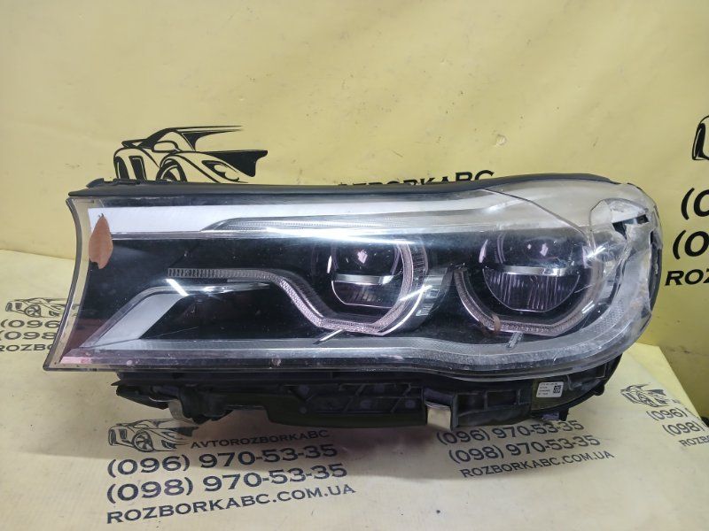 Фара ліва BMW 750 2016   63 11 7 408 705 Авторозборка
