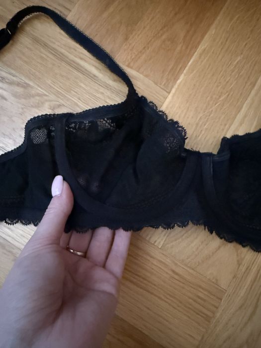 Stanik koronkowy Etam 65D miękki