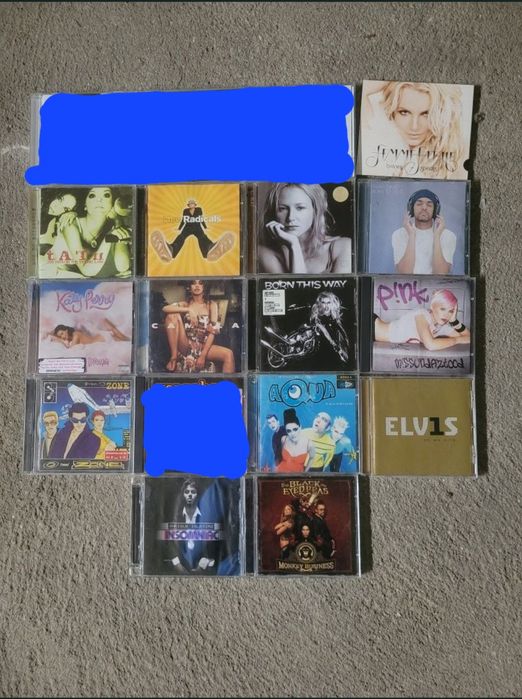Grande coleção de cds