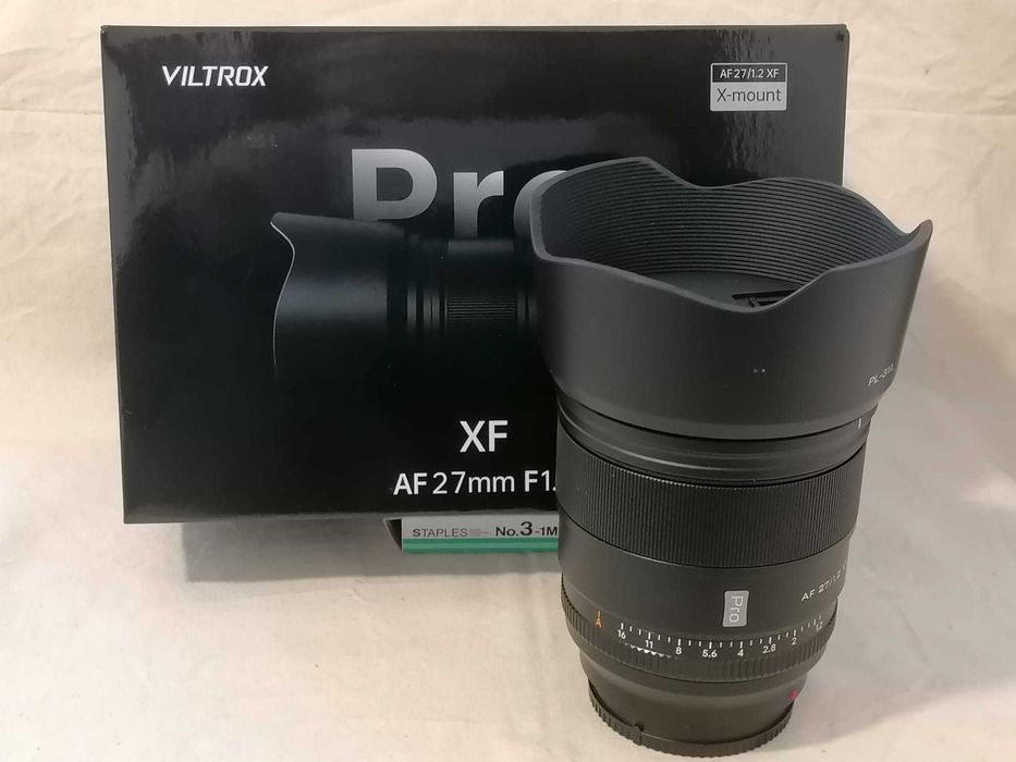 Viltrox PRO AF 27mm 1.2 - Garantia até 28.02.28 - Envio: Oferta.