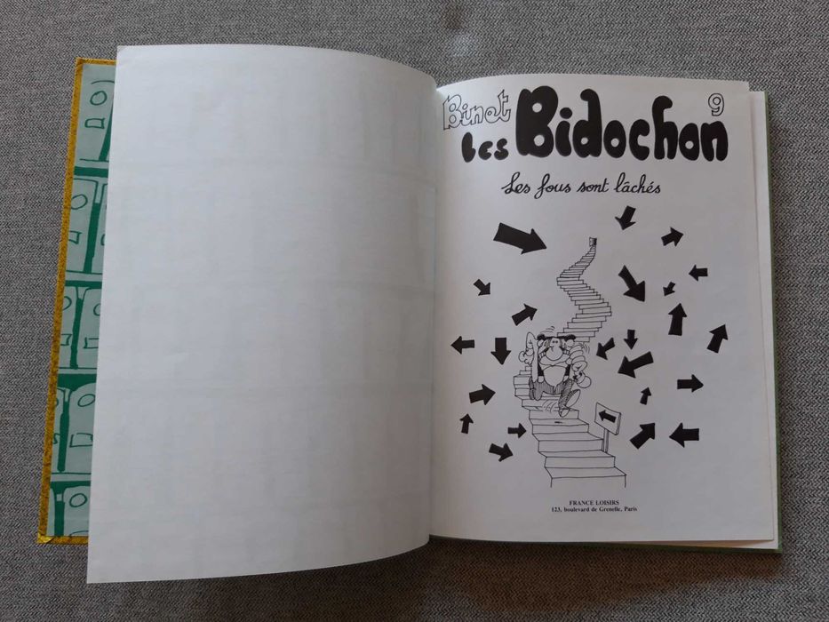 BD álbum duplo Les bidochon Volume 9 & 10 BINET
