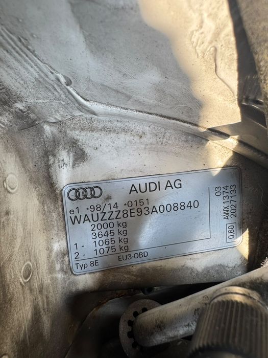 Audi A4 BY Avant 1.9 TDI 130km