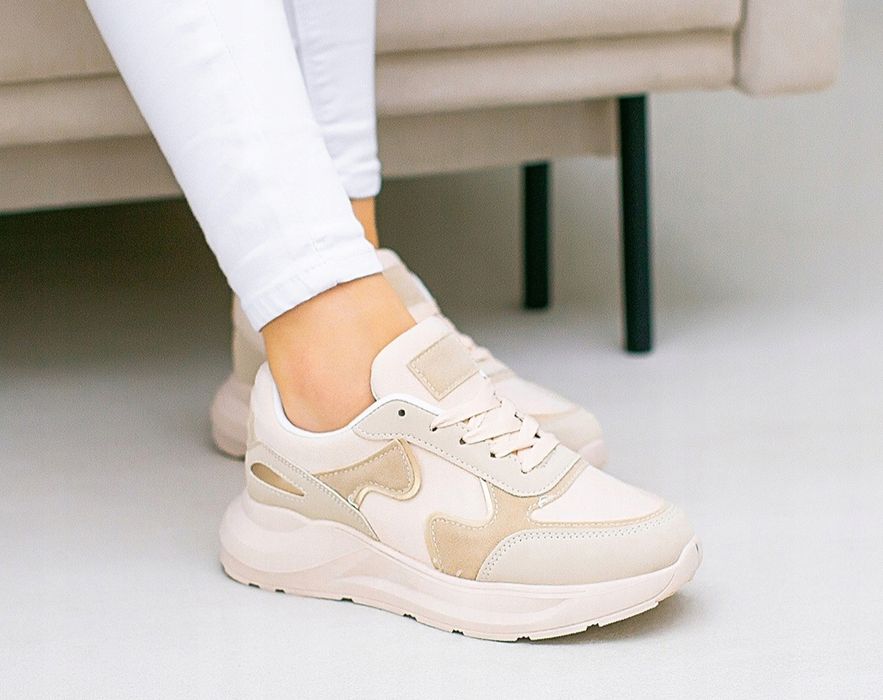 36 37 38 sneakersy 39 40 41 Adidasy sportowe na grubej podeszwie platf