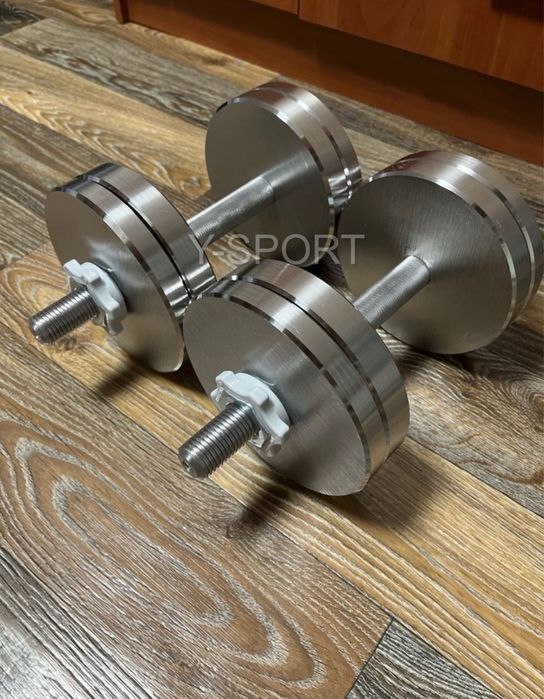 Розбірні металеві гантелі 2шт 12 16 20 24 30 40 КГ гантели гантель 18