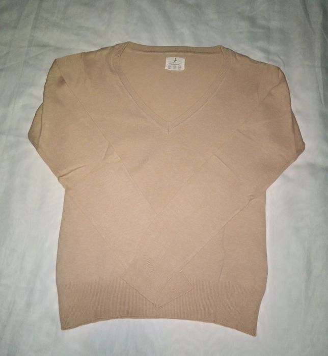 SALDOS - Camisola de Malha Bege