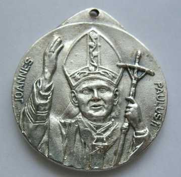 medal papież Jan Paweł