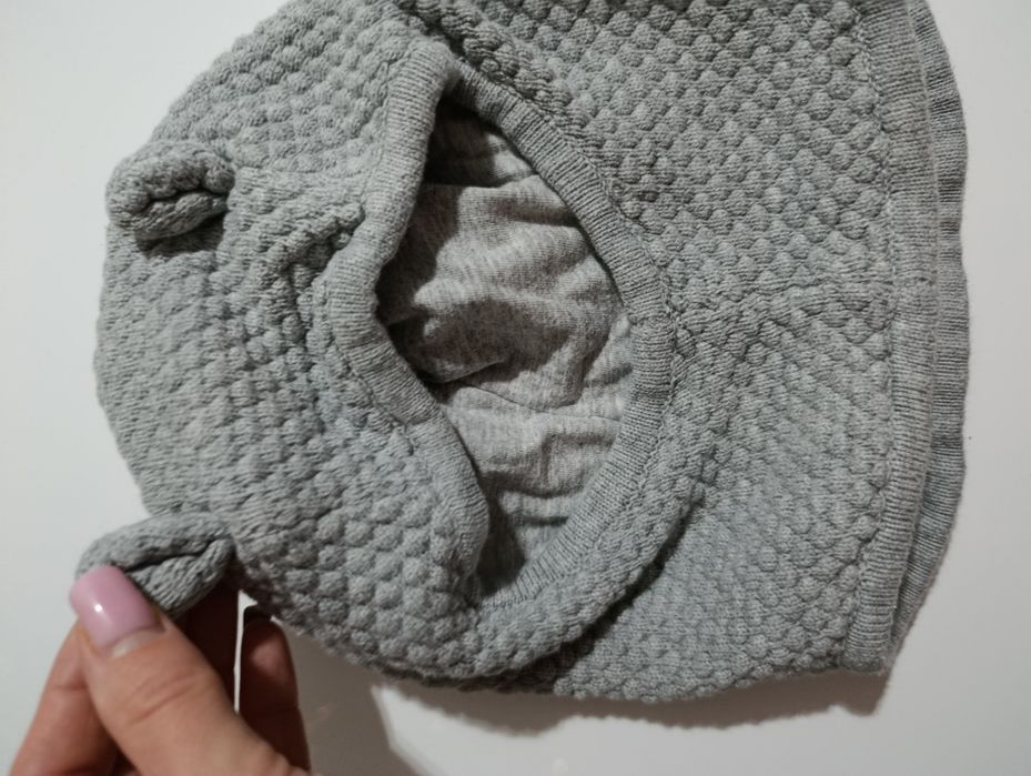 Kominiarka dla chłopca 100% bawełna h&m 74 /80 czapka komin