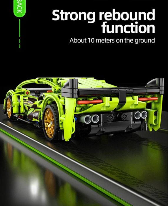 Конструктор машинка Lamborghini Technic 452 деталей