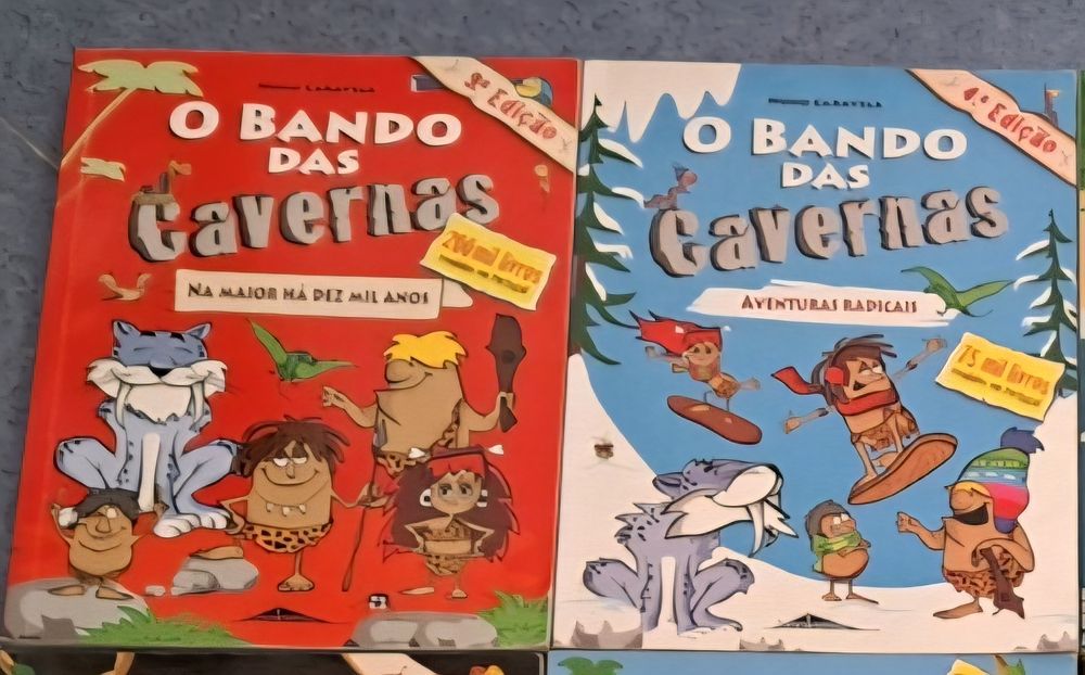 Livros 1 e 2 - O Bando das Cavernas