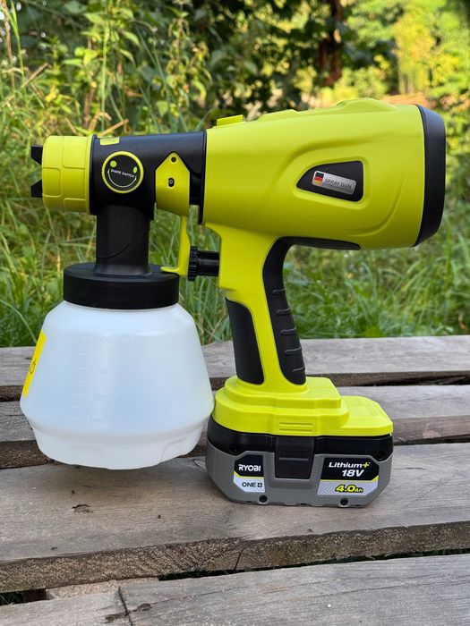 Bezprzewodowy pistolet do malowania sufitów na akumulator RYOBI ONE