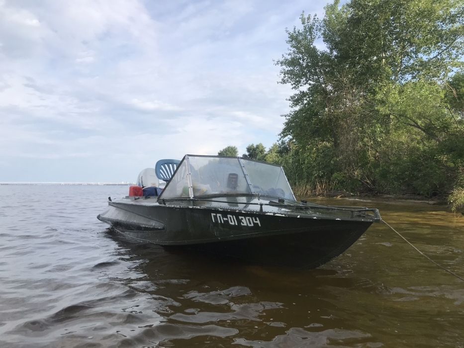 Лодка "Обь" с двигателем Suzuki 15лс