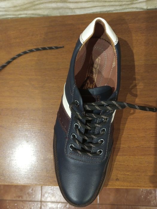 Кросівки, чол. демісезоні, син/біл/кор, підошва п/у