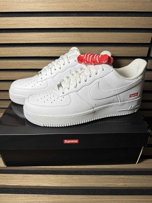 Nike Air Force 1 Low Supreme White R.46