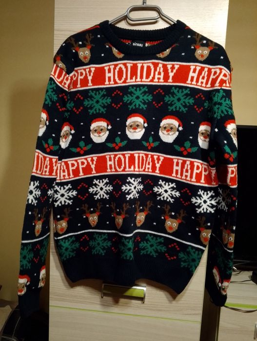 Sweterek świąteczny migający