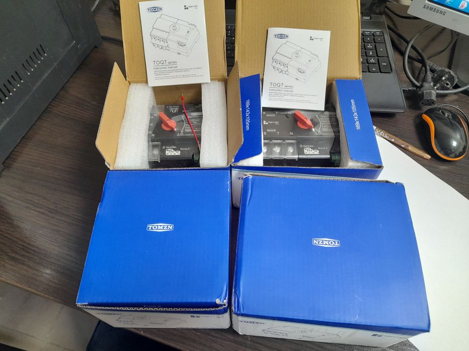 АВР TOMZN Автомат вводу резерву 63 2p, 125 4p.