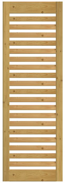 Płot deskowy Drewniany Panel Ogrodowy Ogrodzenie