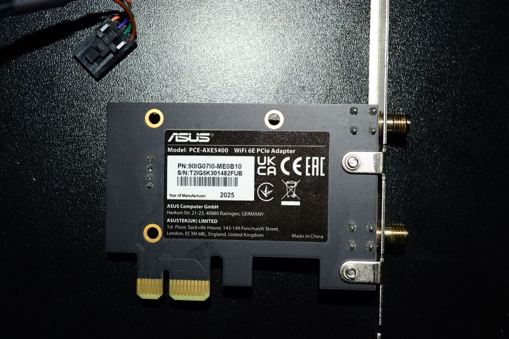 Karta sieciowa + bluetooth asus pc axe 5400