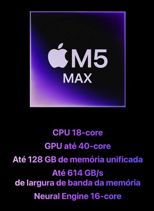 Apple Mac Studio M5 Max 2026 - NOVO e SELADO - SOB ENCOMENDA