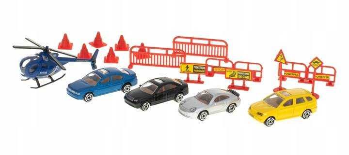 Garaż tor parking samochodowy 5-piętrowy dla dzieci autka helikopter