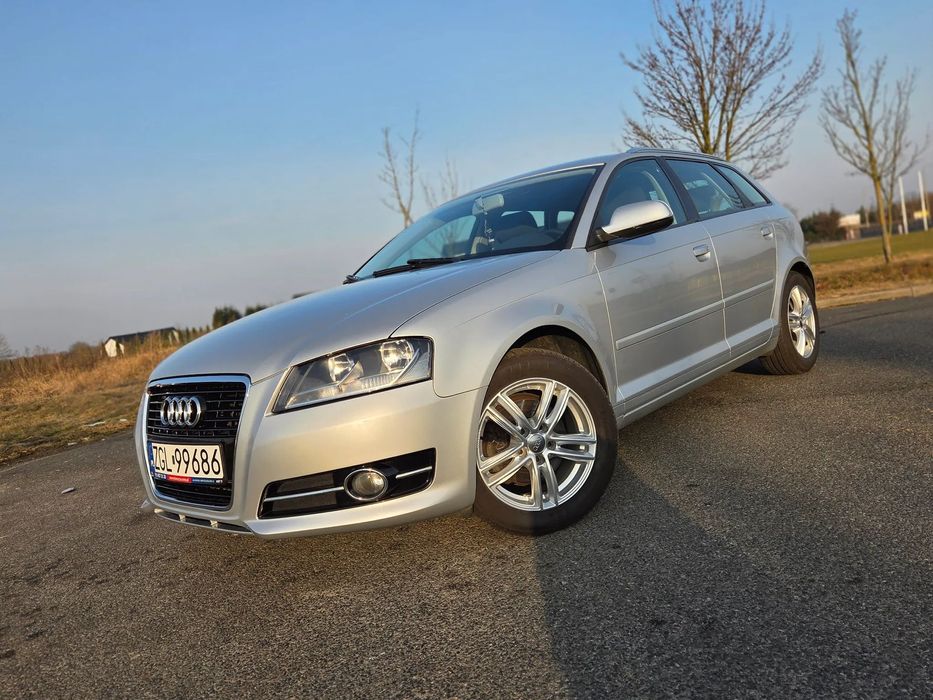 Audi A3 Sportback Idealny stan, ładne opony, czyściutki i zadbany, klima, grzane fotele